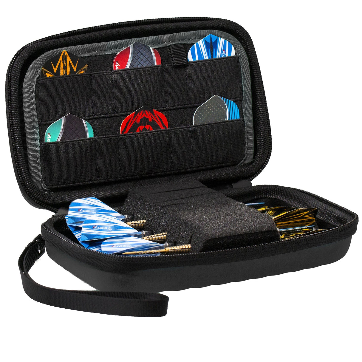 BULL'S Orbis Dart Case - Strong EVA Material - XL - Colours