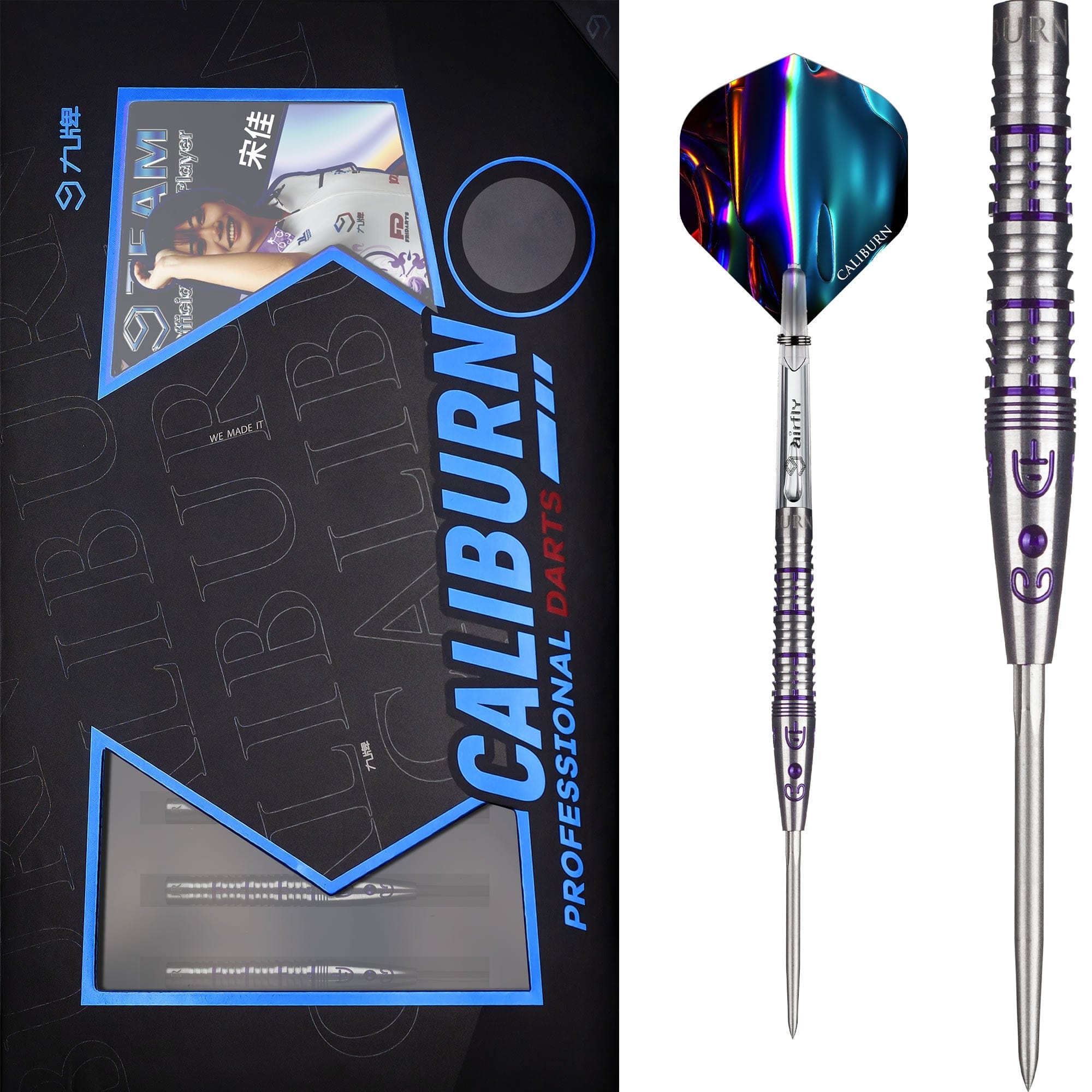 Legend Darts Alan Warriner-Little 90% Blue - Steeldarts 24 Gramm
