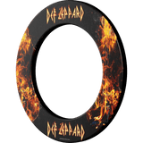 Def Leppard Dartboard Surround - Official Licensed - S4 - Professional - Flames