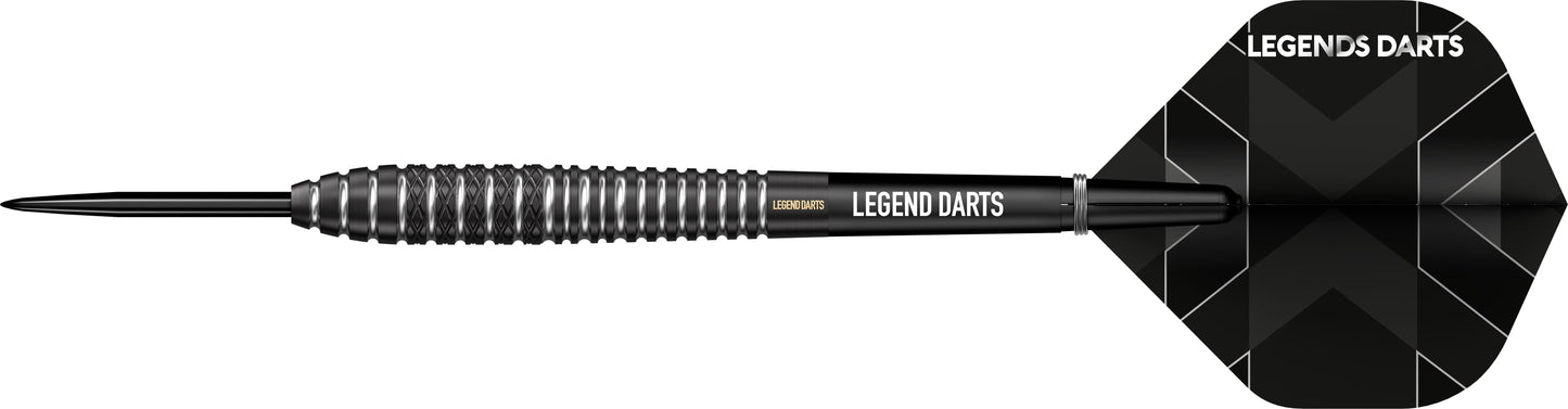 Legend Darts - Steel Tip - Evolution Series - B12 - Black - Torpedo Mix