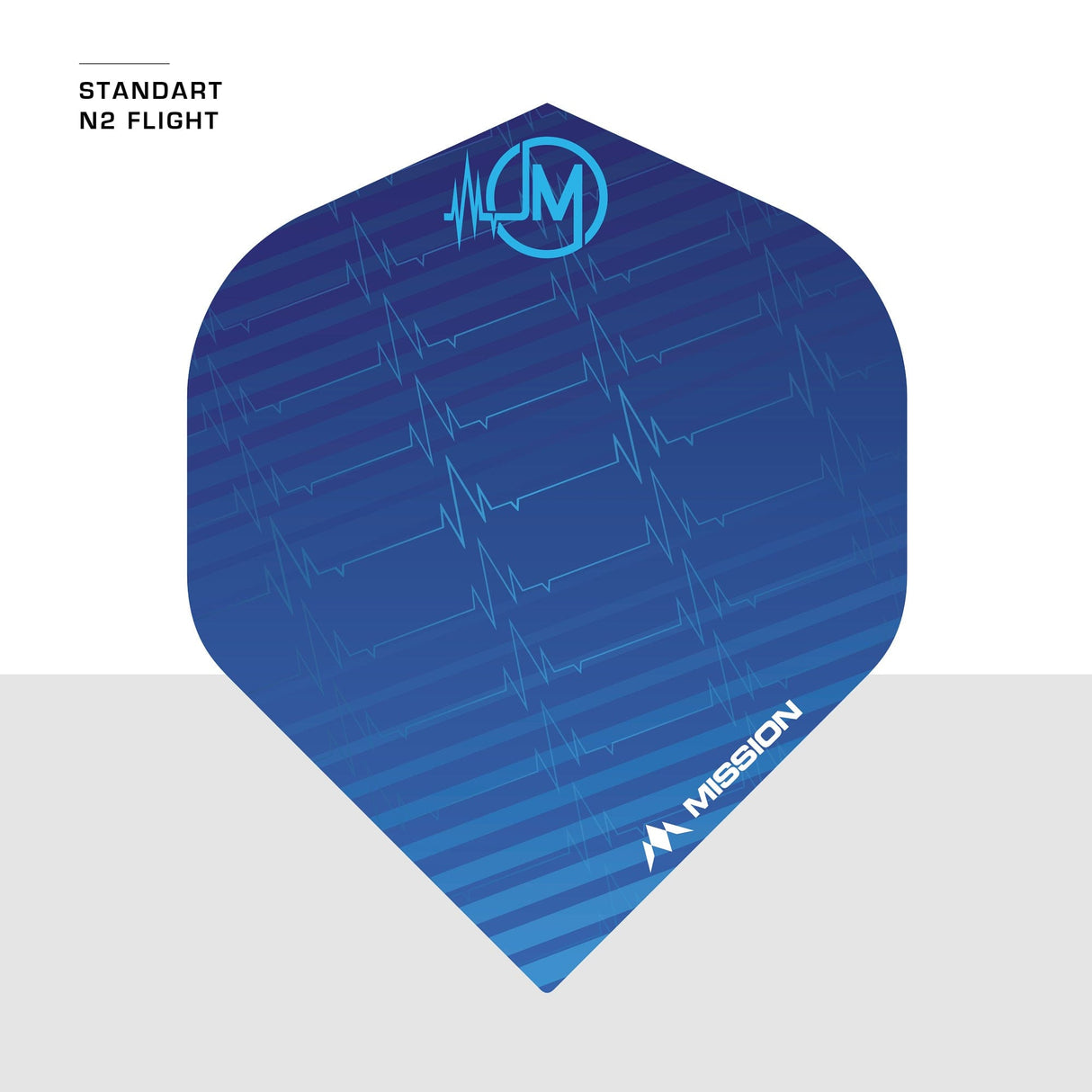 *Mission Solo Dart Flights - 100 Micron - No6 - Std - Joe Murnan