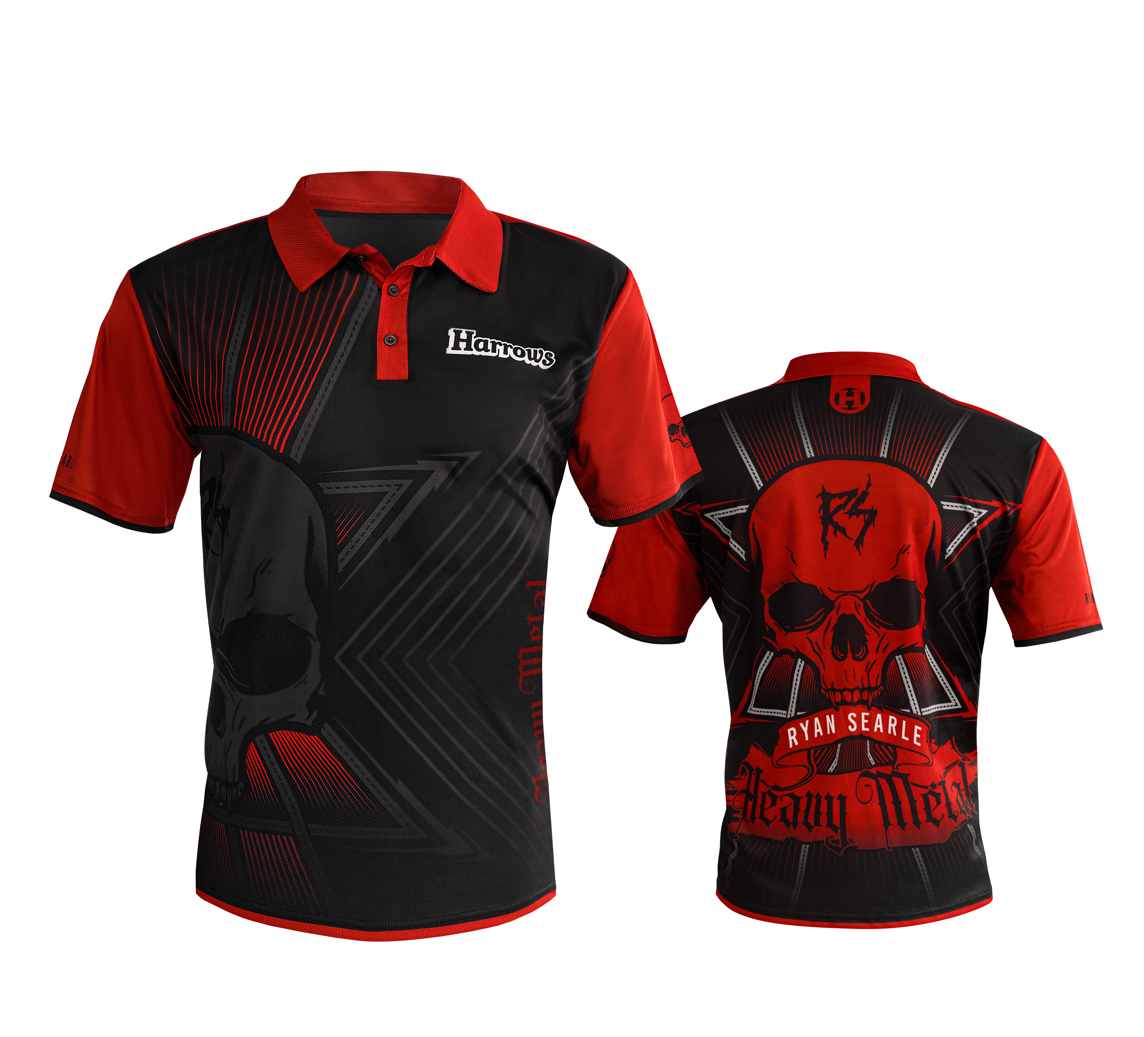 Heavy metal polo sales shirts