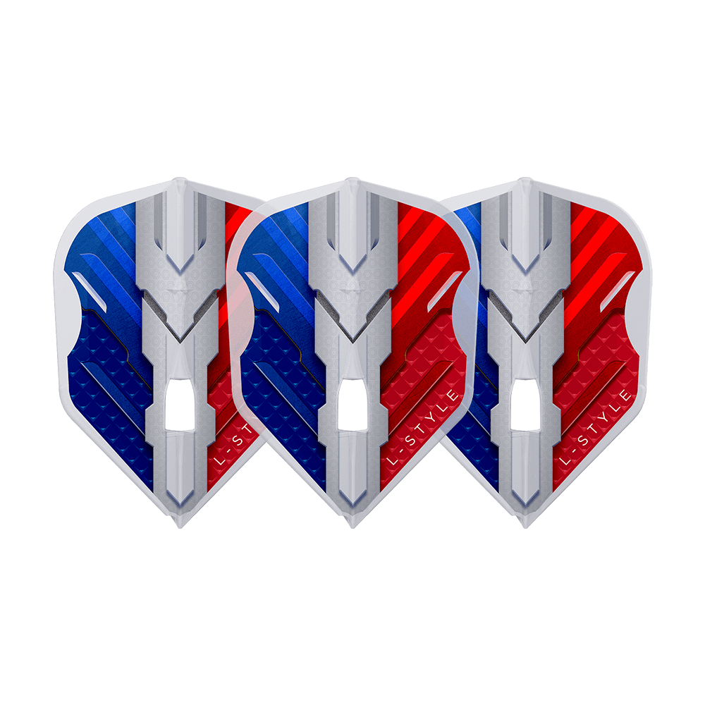 L-Style L-Flights - L1 Pro - Champagne Ring - Standard - V Series Type B - France - Clear White