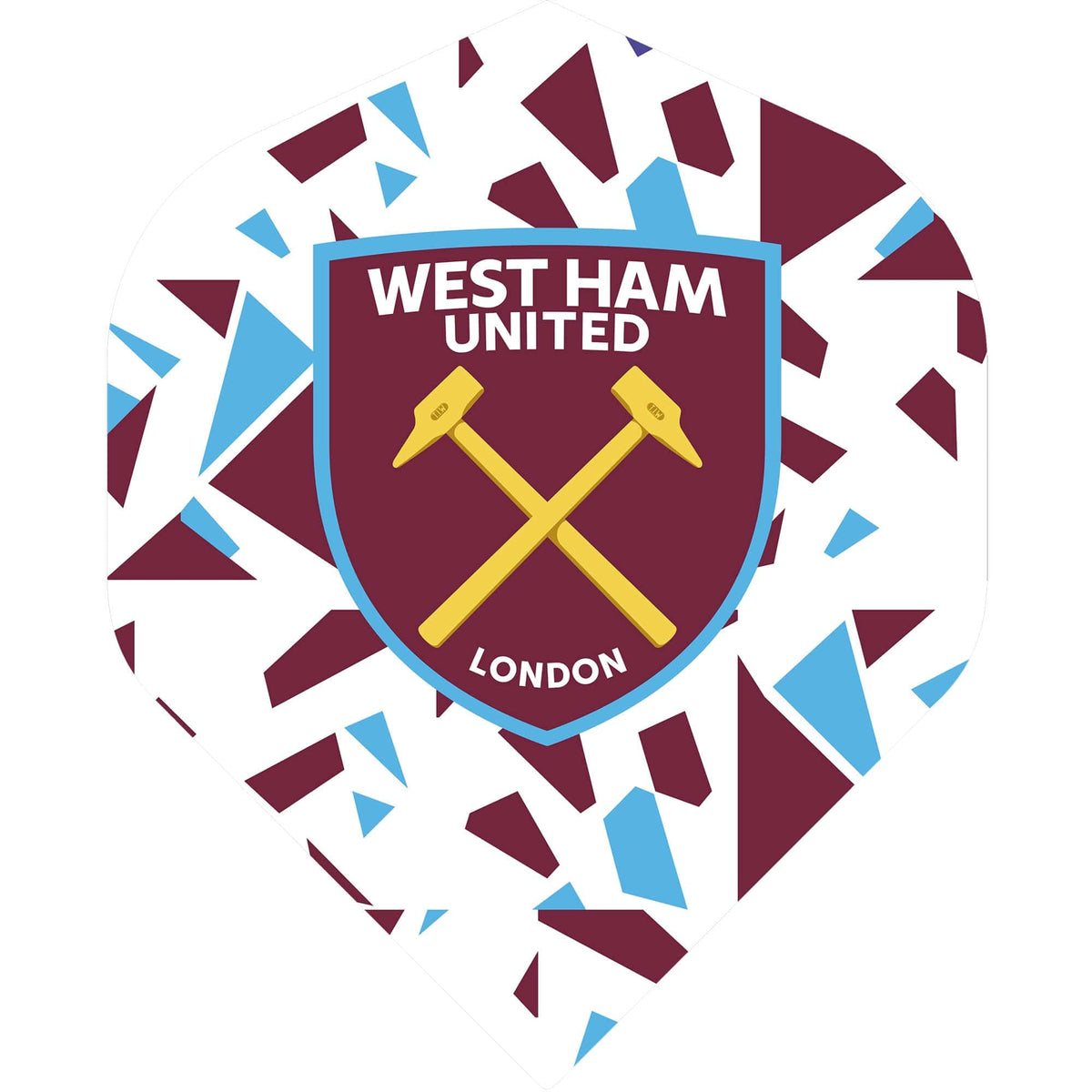 West Ham United FC - Official Licensed - Dart Case - W2 - Stripe