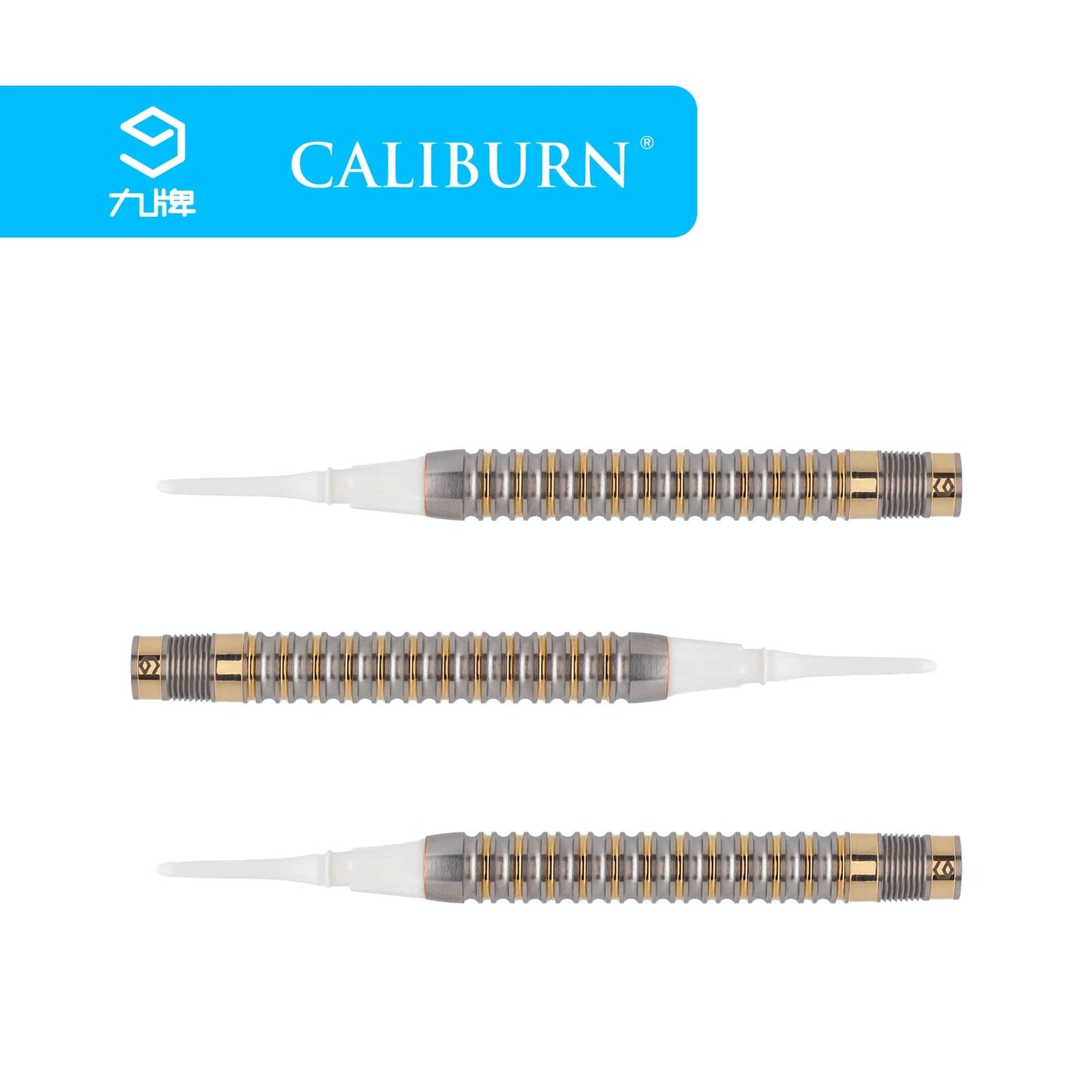 Caliburn Artisan II Darts - Soft Tip - 90% - Gold
