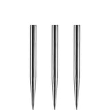Designa Spare Points - for Steel Tip Darts - Smooth - Silver 32mm