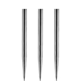 Designa Spare Points - for Steel Tip Darts - Smooth - Silver 38mm