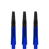 Harrows Alamo VS2 Dart Shafts - Polycarbonate - Black Aluminium Top - Blue Short