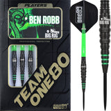 One80 Ben Robb V2 Darts - Steel Tip - Big Rig - Black 21g