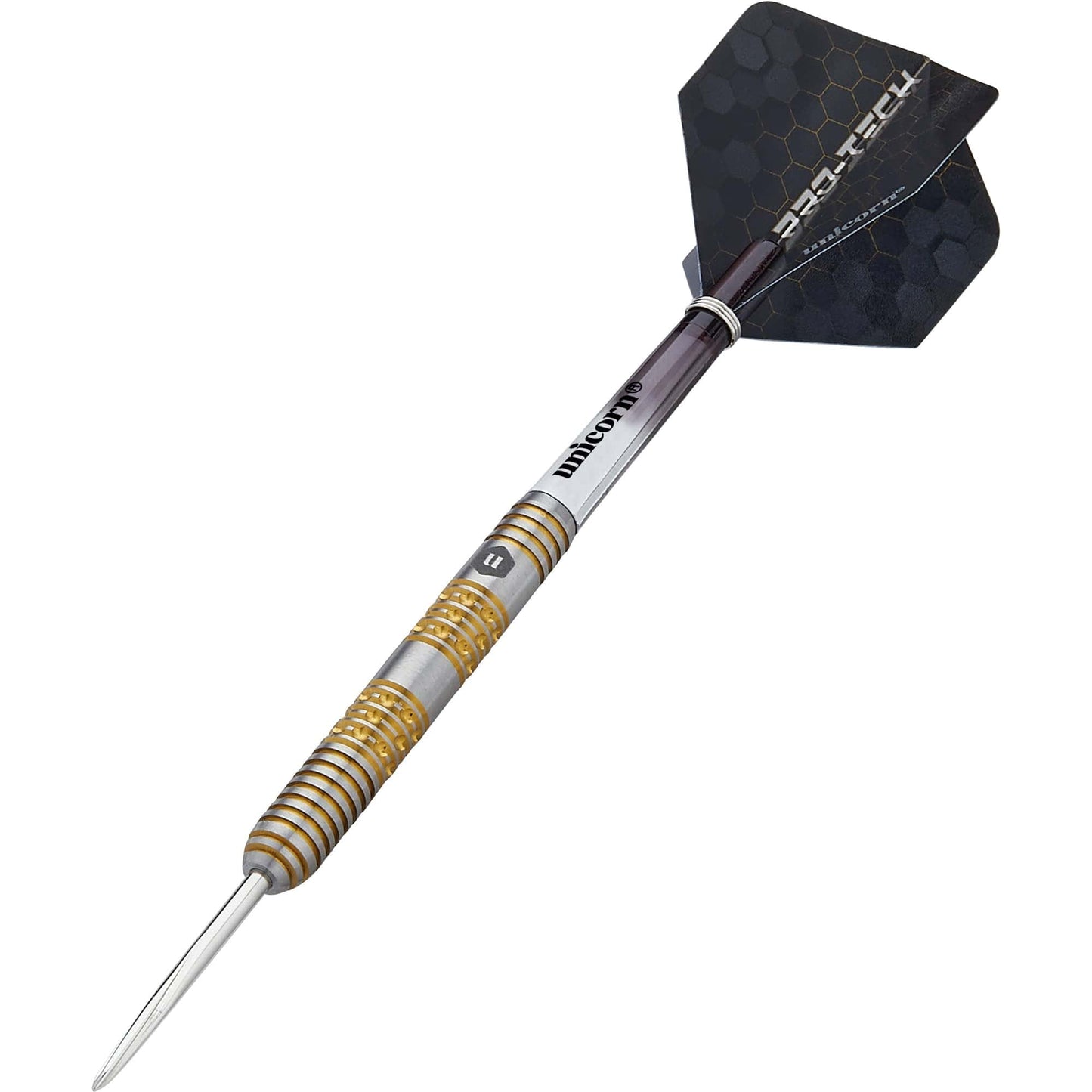 Unicorn Protech Darts - Steel Tip - Style 6 - Silver & Gold