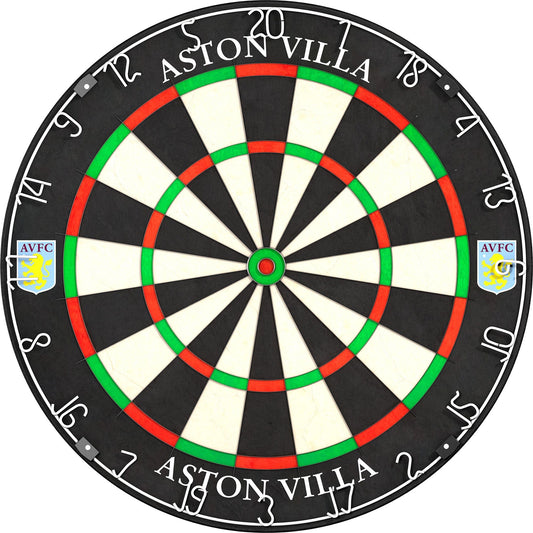 Aston Villa FC Dartboard - Professional Level - Official Licensed - AVFC