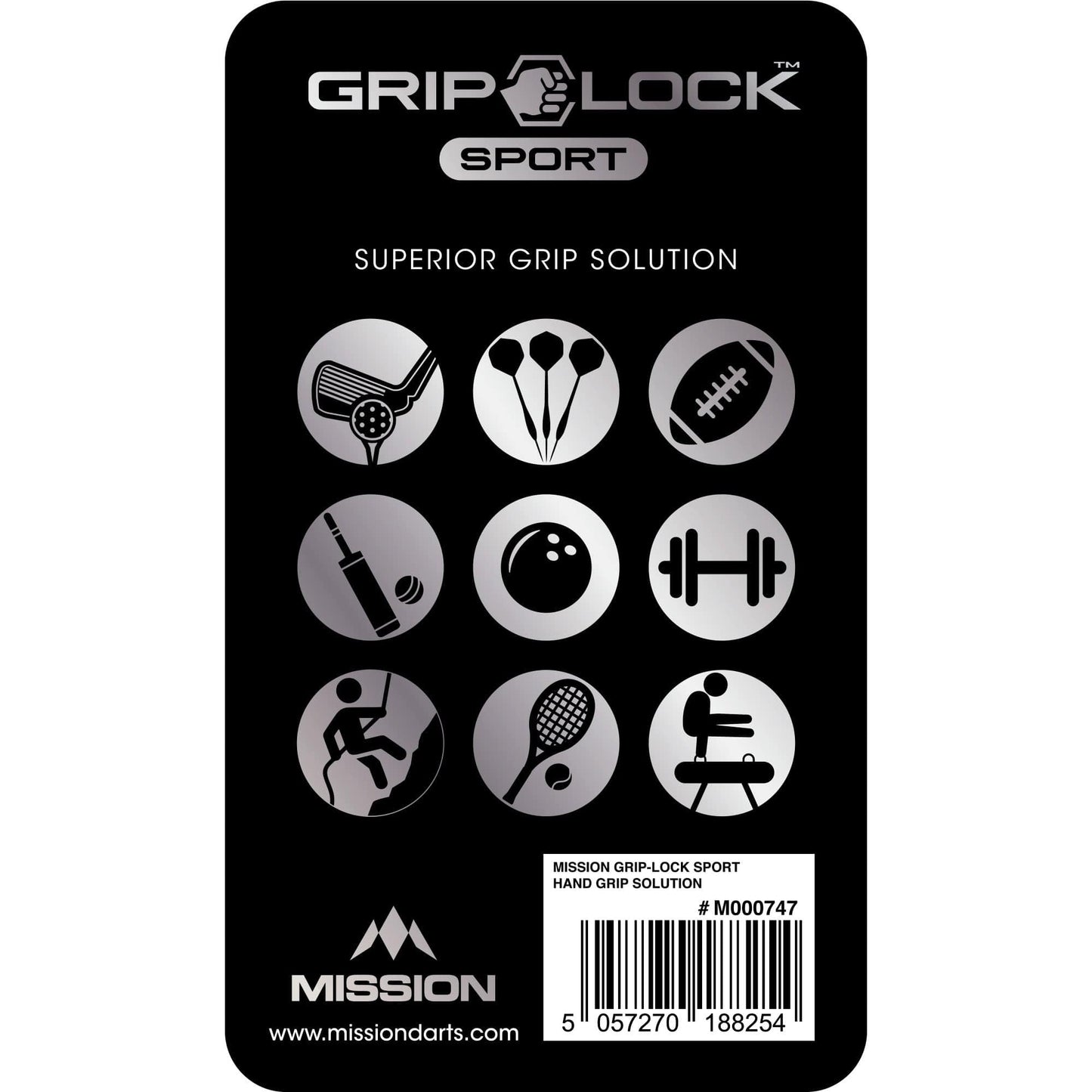Mission GripLock Sport - Hand Liquid for Extra Grip Control