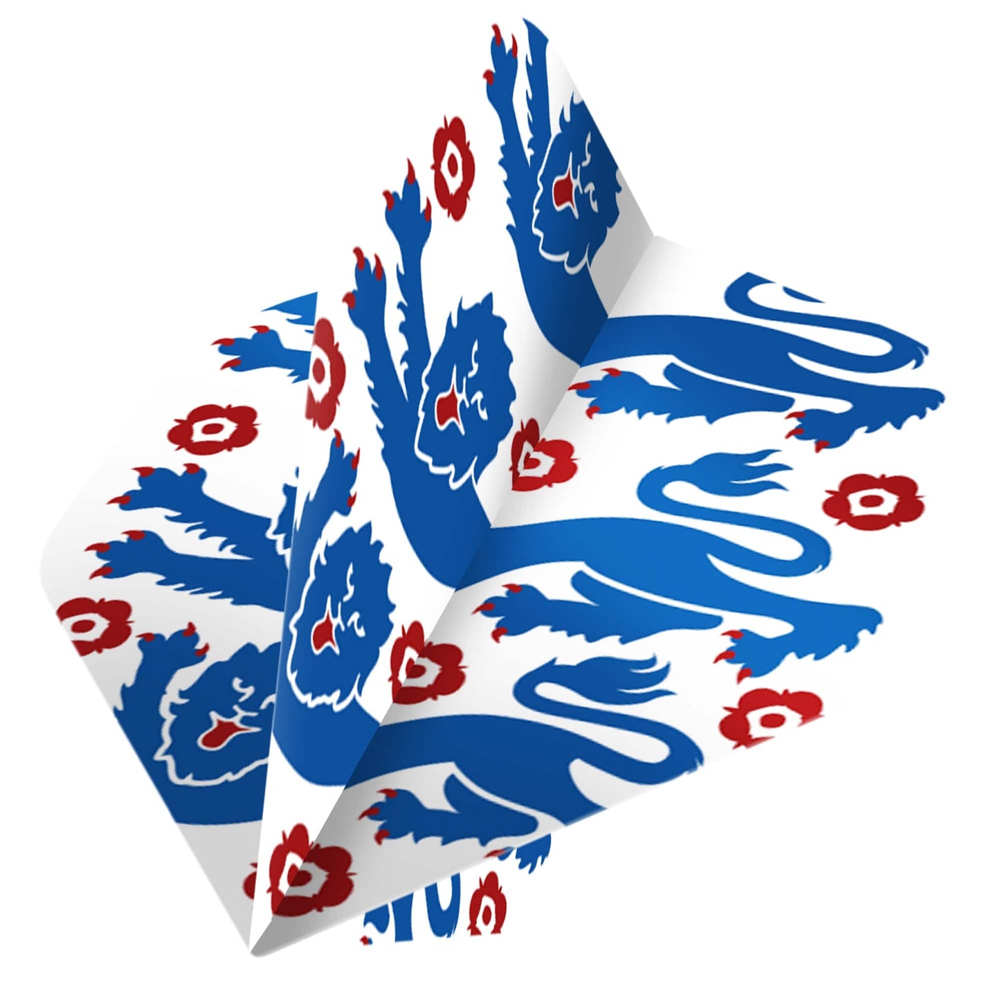 England Football Dart Flights - Official Licensed - 100 Micron - No2 - Std - F3 - 3 Lions