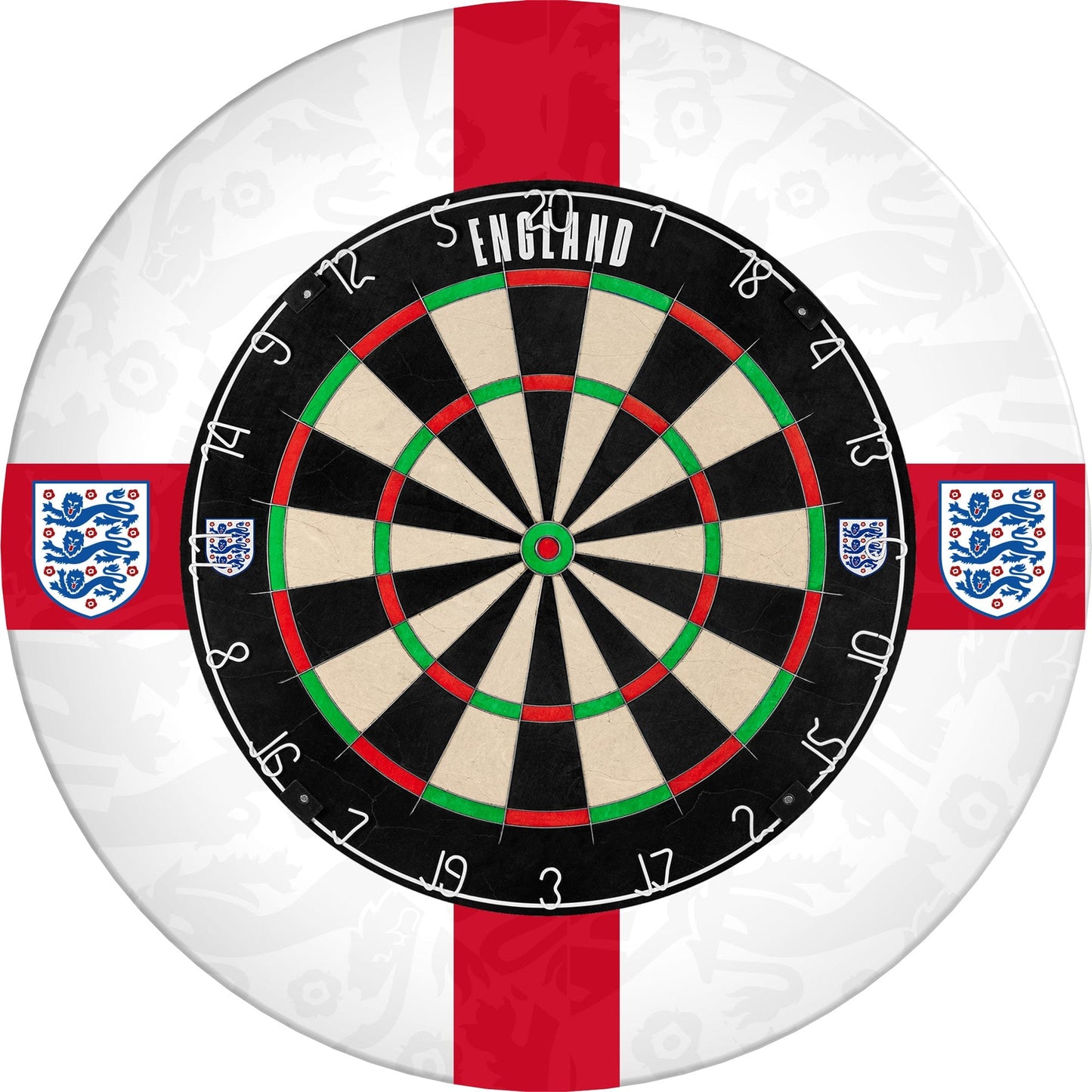 England Football Dartboard Surround - Official Licensed - S1 - St George Cross