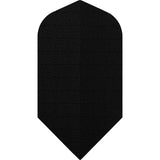 *Designa Dart Flights - Fabric Rip Stop Nylon - Longlife - Slim Black