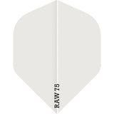 *Dart Flights - Raw 75 - 75 Micron - Std - Plain White