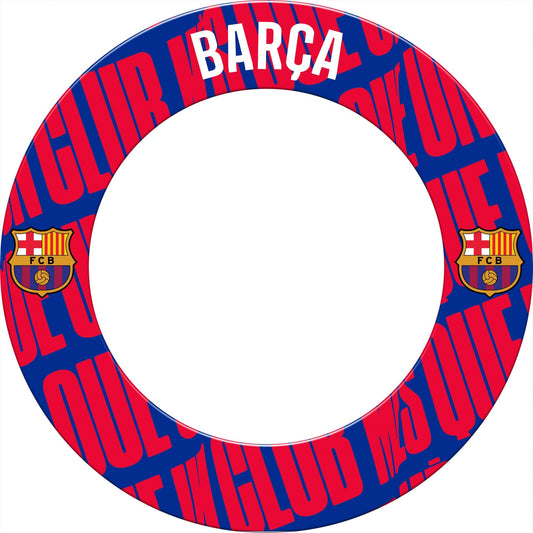 FC Barcelona - Official Licensed BARÇA - Dartboard Surround - S1 - Word Crest BARÇA
