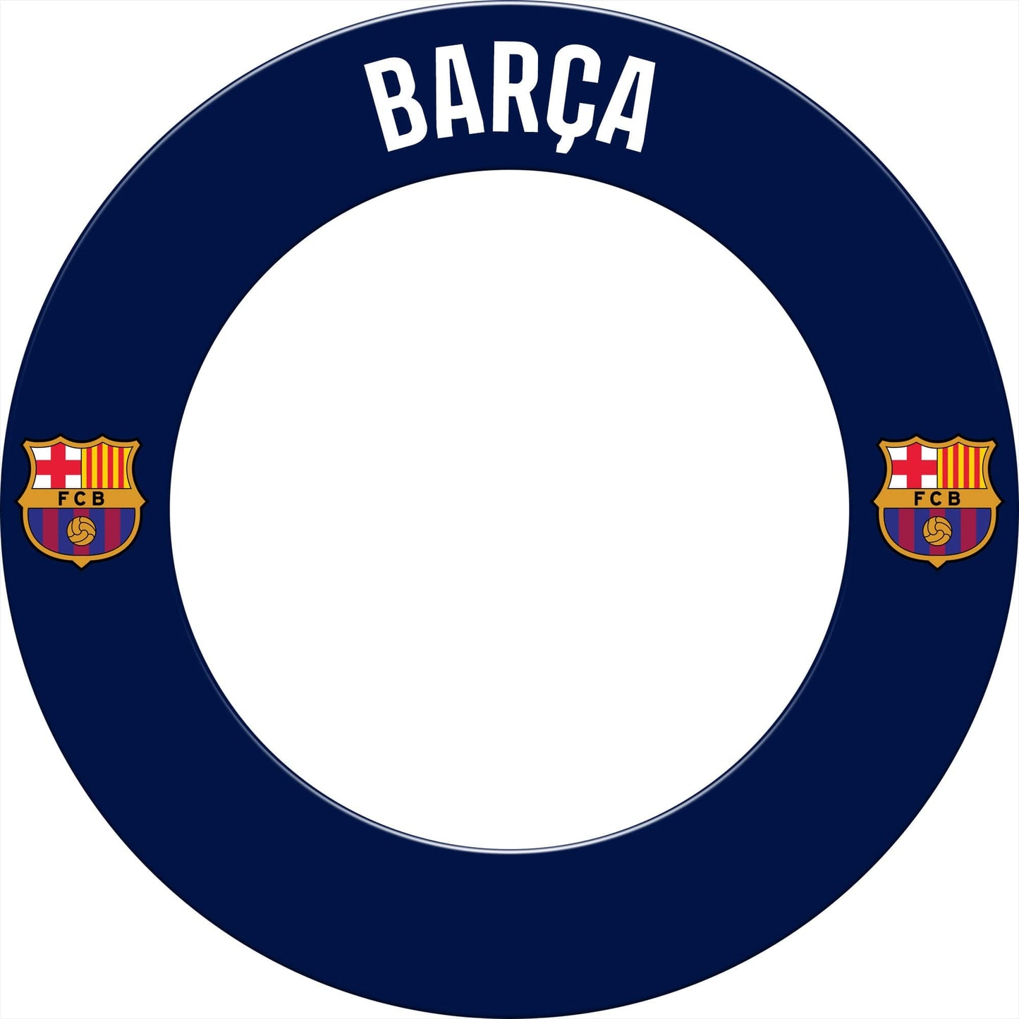FC Barcelona - Official Licensed BARÇA - Dartboard Surround - S5 - Dark Blue BARÇA