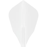 *Cosmo Darts - Fit Flight - Set of 6 - W Shape White