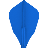 *Cosmo Darts - Fit Flight - Set of 6 - W Shape Dark Blue