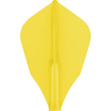 *Cosmo Darts - Fit Flight - Set of 6 - W Shape Yellow
