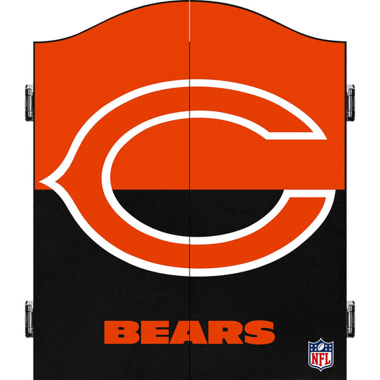 NFL - Dartboard Cabinet - Official Licensed - Chicago Bears