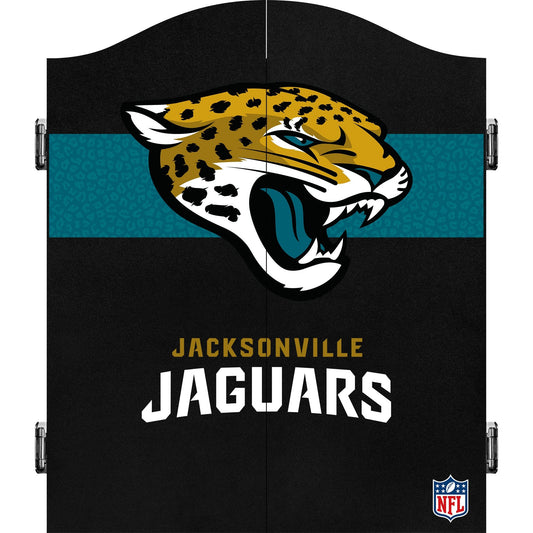 NFL - Dartboard Cabinet - Official Licensed - Jacksonville Jaguars