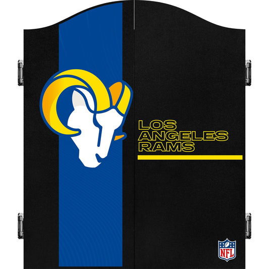 NFL - Dartboard Cabinet - Official Licensed - Los Angeles Rams