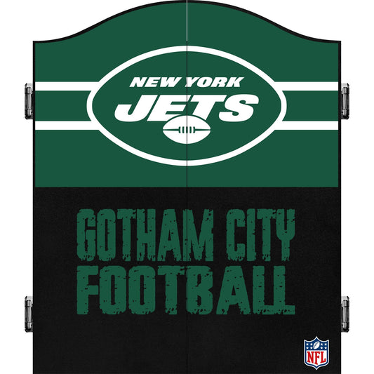 NFL - Dartboard Cabinet - Official Licensed - New York Jets