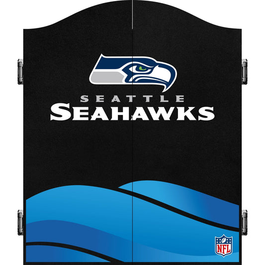 NFL - Dartboard Cabinet - Official Licensed - Seattle Seahawks