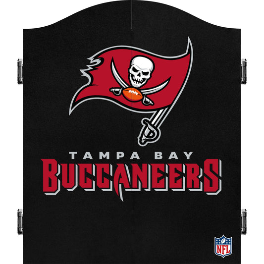 NFL - Dartboard Cabinet - Official Licensed - Tampa Bay Buccaneers