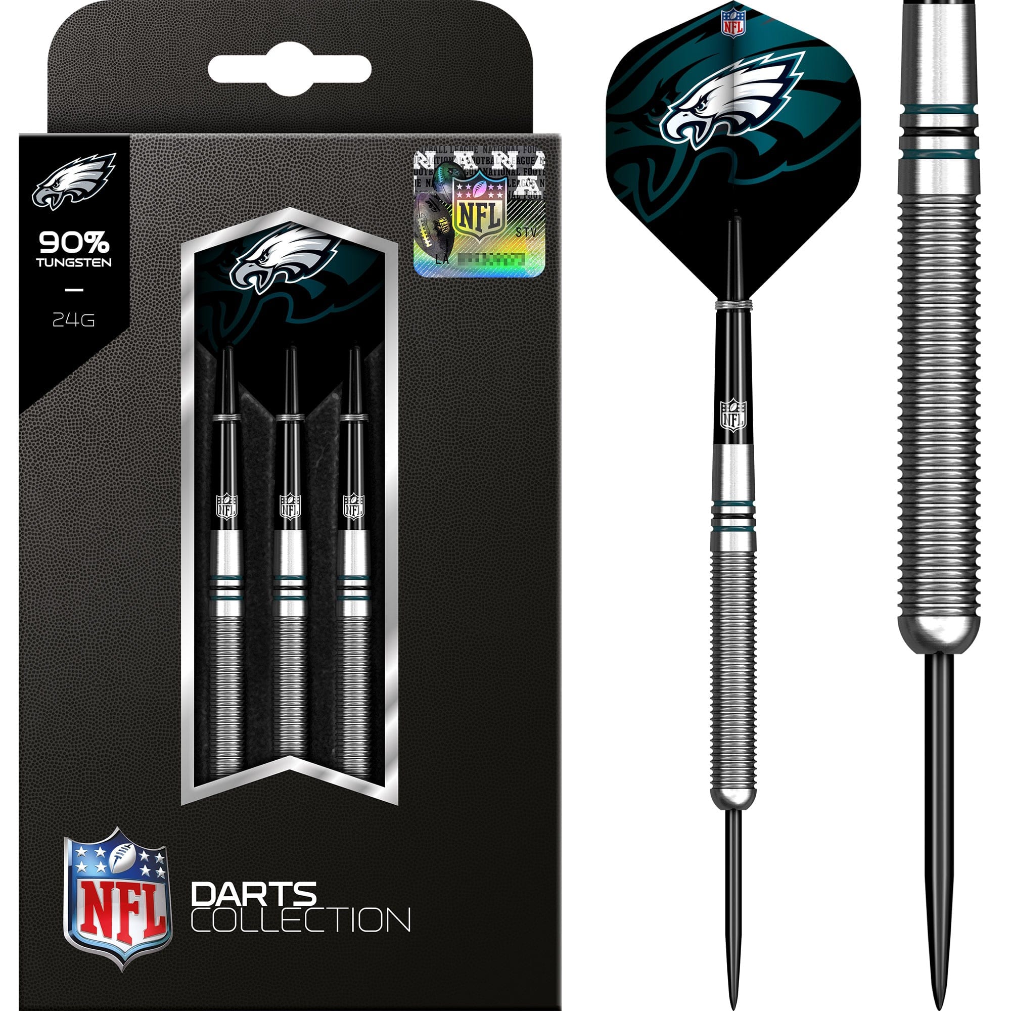NFL - Steel Tip Tungsten Darts - Official Licensed - Philadelphia Eagl