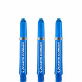 Darts Corner Polycarbonate Shafts - Dart Stems - Blue Short