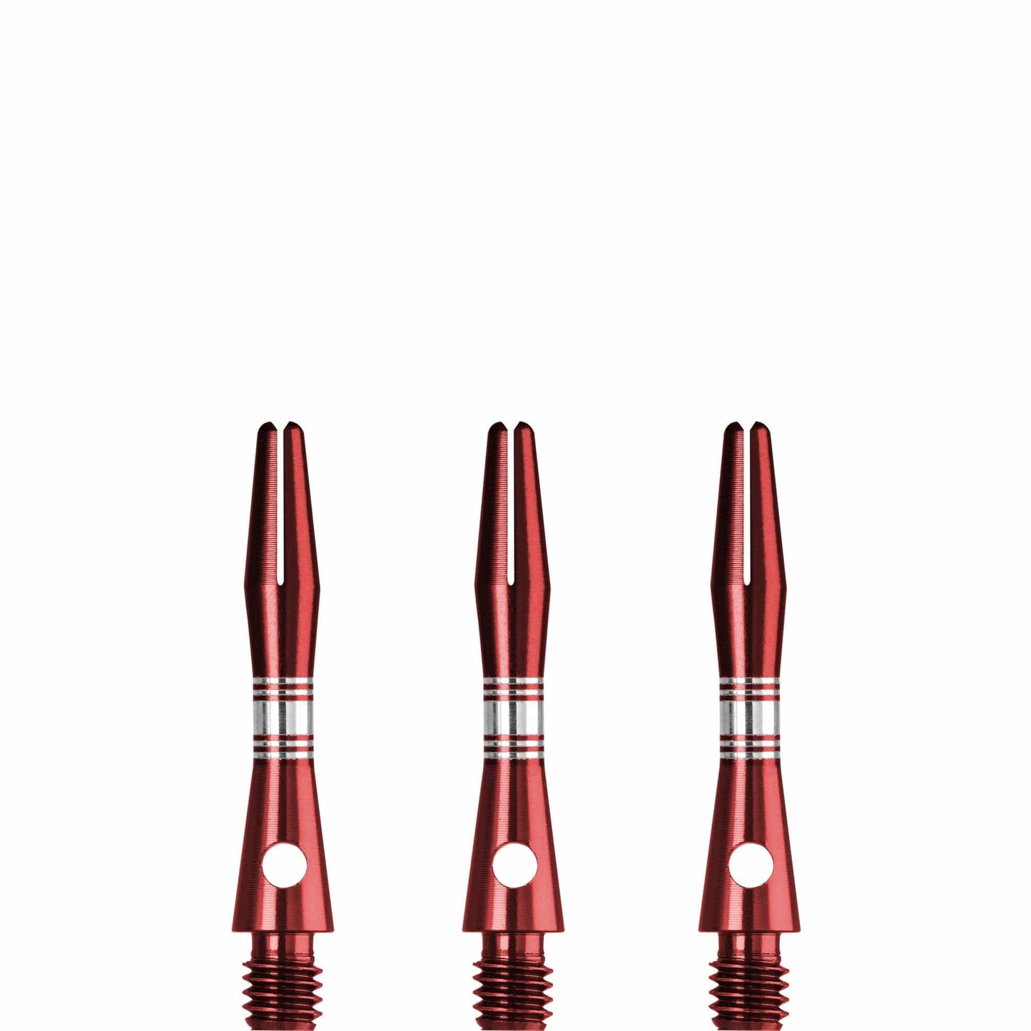 Designa Multiline Aluminium Shafts - Regrooved - Red Extra Short