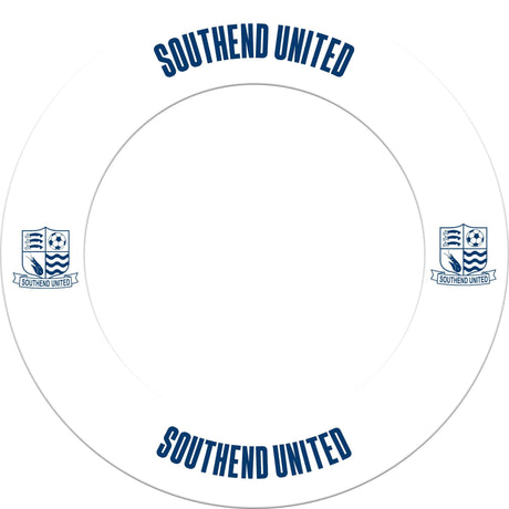 Southend United FC - Official Licensed - Dartboard Surround - S1 - White