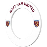 West Ham United FC - Official Licensed - Dartboard Surround - S2 - White Crest
