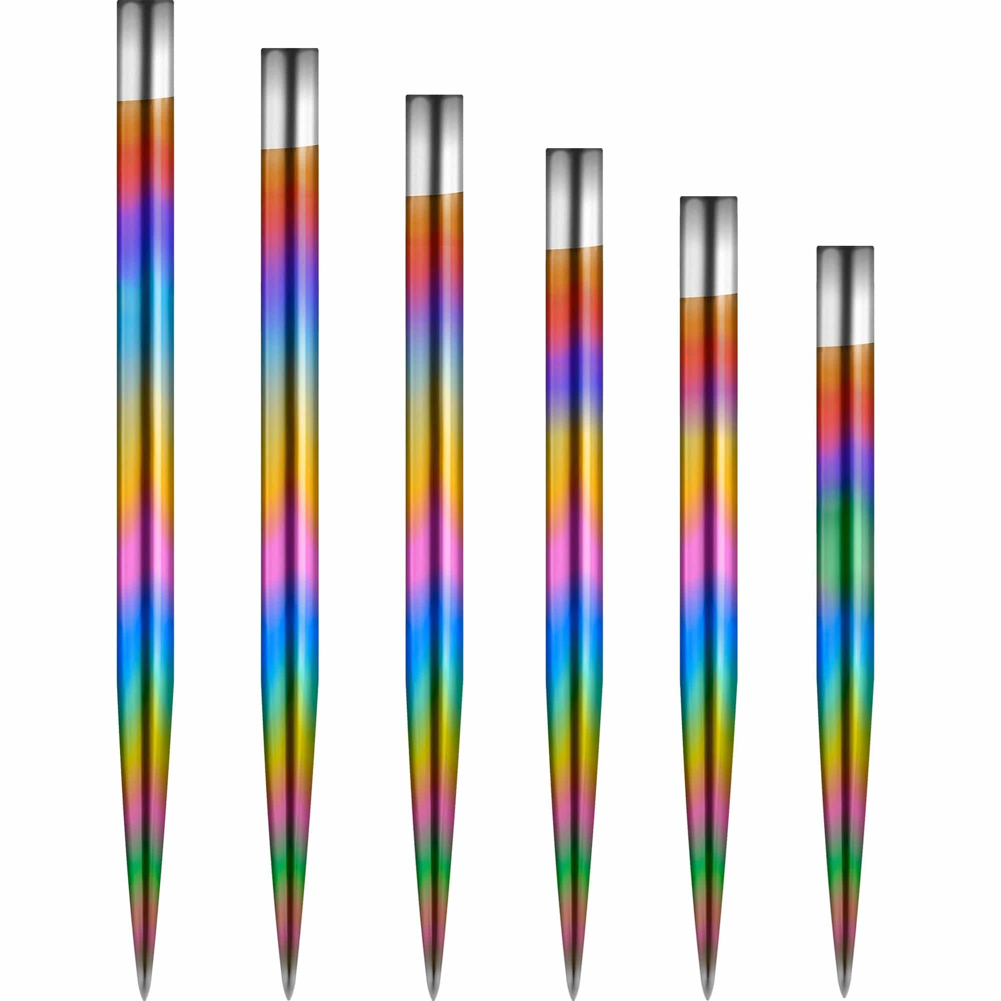 Mission Glide Dart Points - Spare Points - Plain - Rainbow