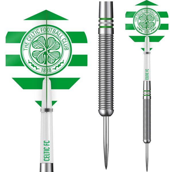 Celtic FC Darts - Steel Tip Tungsten - Official Licensed - Celtic - 24g