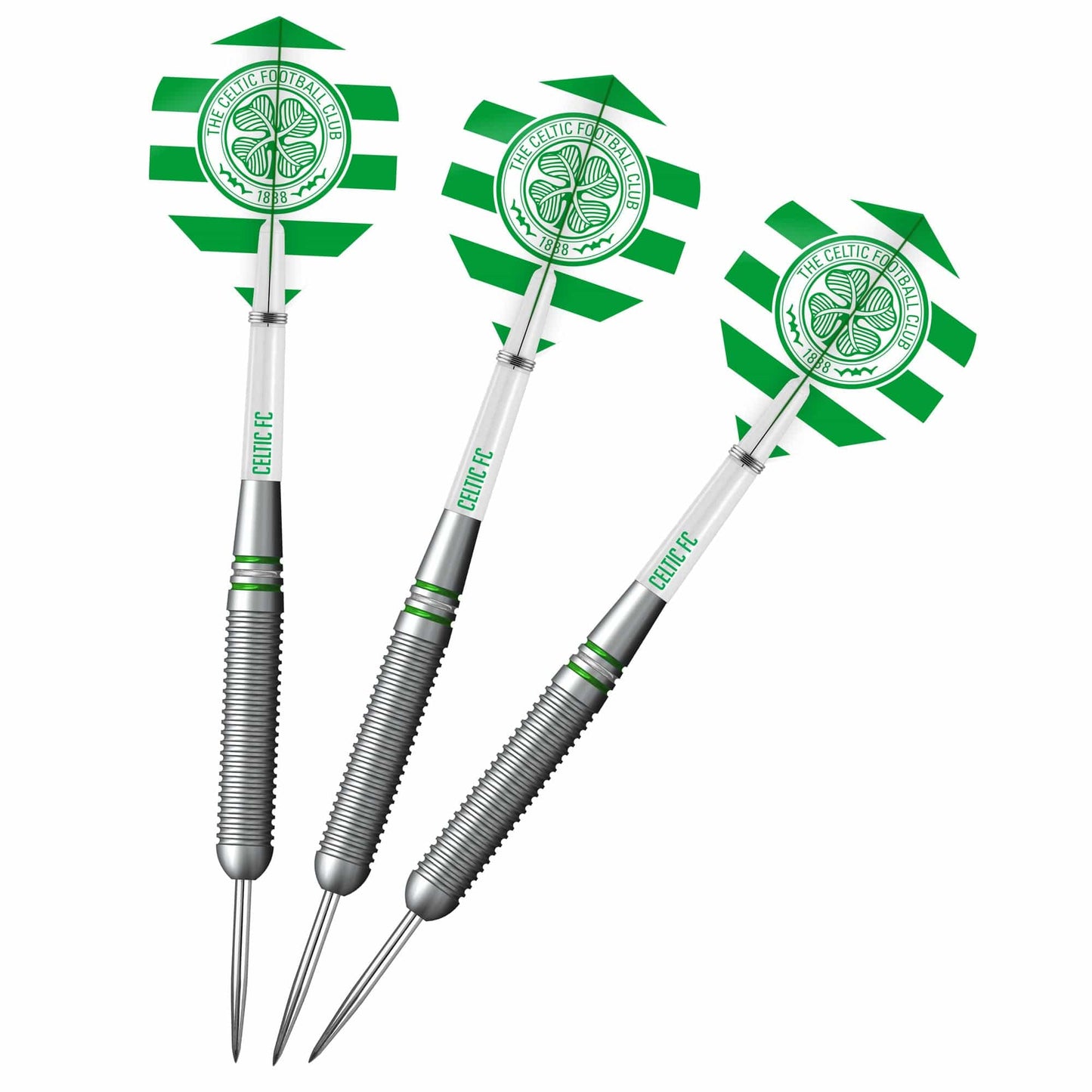 Celtic FC Darts - Steel Tip Brass - Official Licensed - Celtic - 22g 22g