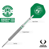 Hibernian FC - Official Licensed - Steel Tip Darts - Tungsten - 24g 24g