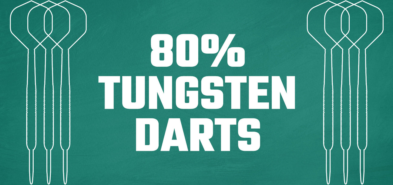80% Tungsten Darts