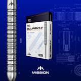 Mission BLUPRNT R2.5 Darts - Steel Tip - 90% Tungsten - SKTCH