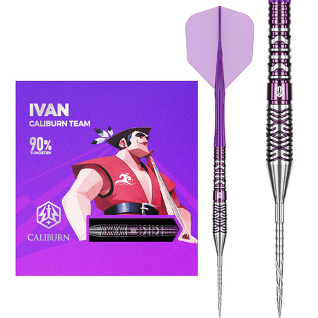 Caliburn Awakening Darts - Steel Tip - 90% Tungsten - Ivan