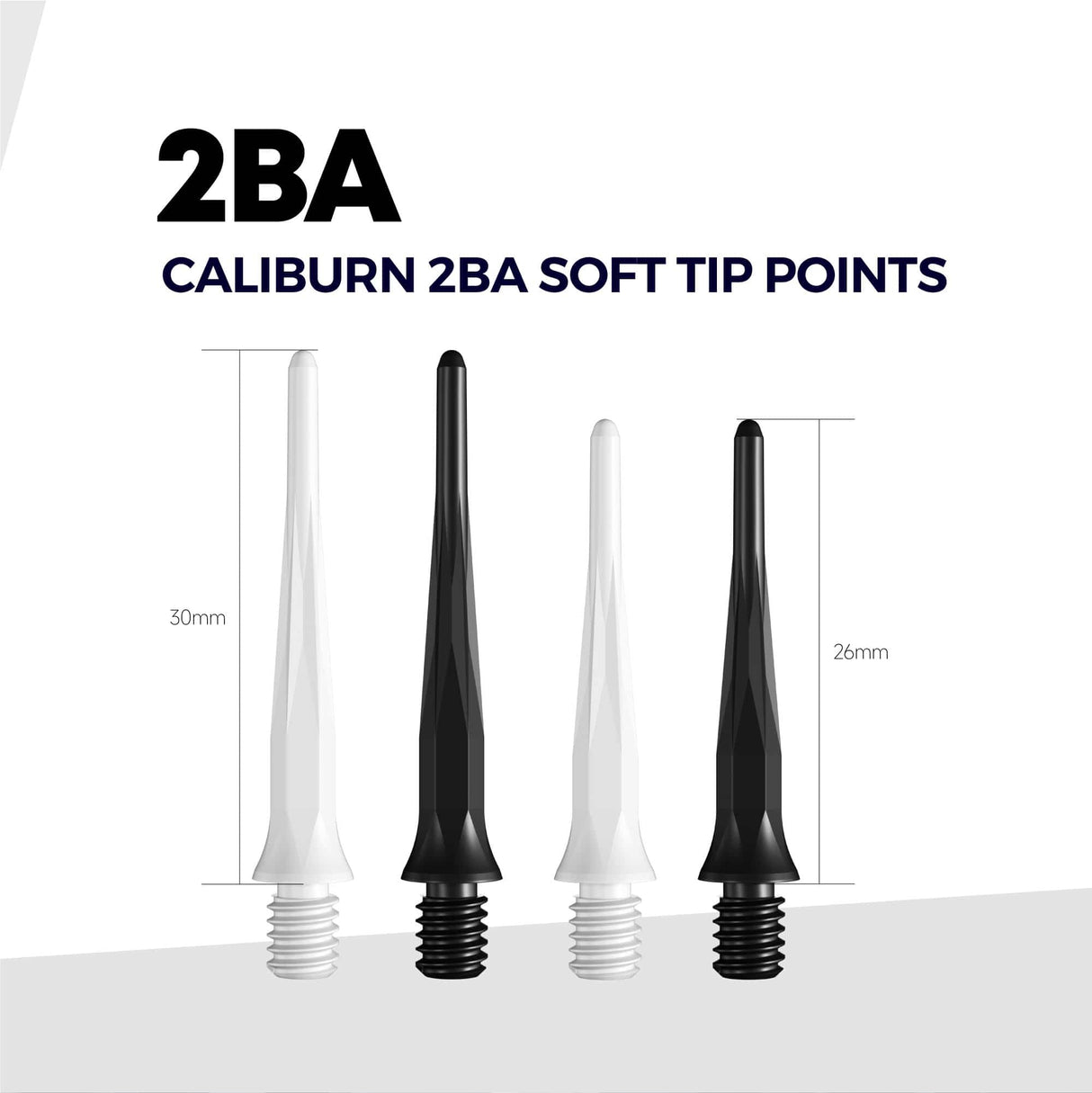 Caliburn Soft Tip Darts - Pack 50