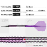Caliburn Awakening Darts - Soft Tip - 90% Tungsten - E.T 20.5g