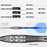 Caliburn Rix Darts - Steel Tip - 90% Tungsten - R5