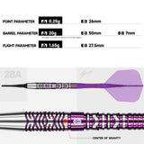 Caliburn Awakening Darts - Soft Tip - 90% Tungsten - Ivan 20.5g