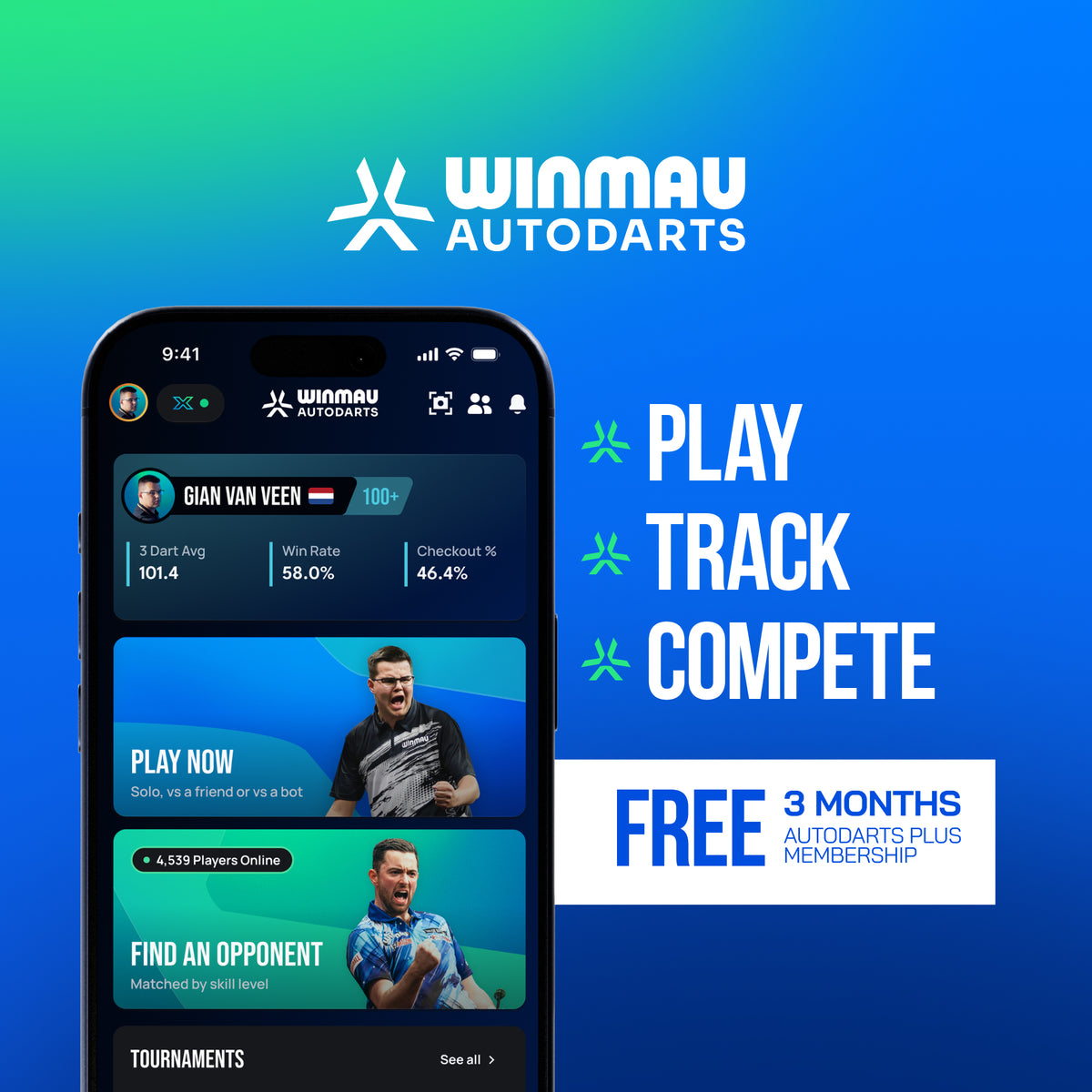 Winmau Autodarts X - Auto Scoring System