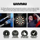 Winmau Blackout Darts - Steel Tip - 90% Tungsten - Style 2