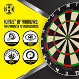Harrows Fortis Dartboard - Professional - 360 Branding
